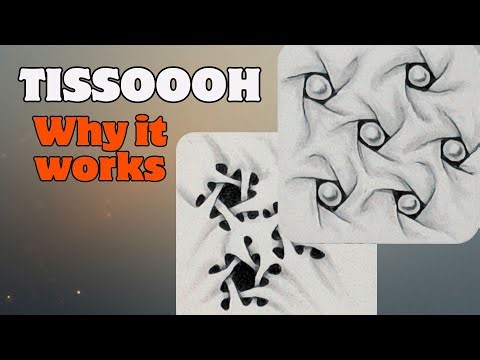 Tissoooh Zentangle Pattern Deep Dive | Step-by-Step 3D Shading Tutorial