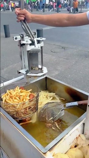 How to make very practical and fast French fries abroad