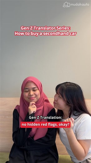 Nak beli kereta secondhand biar senang faham sikit guna Gen Z translator 🤩 Klik sini 👉 bit.ly/4hhTxN8 untuk layari Mudah Auto dan dapatkan kereta impian korang 🚗 . #MudahMY #MudahAuto #GenZ #DreamCar #CarPromo | Mudah.my