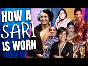 How to Wear A Sari ! Tales of The Sari from Kerala To Maharashtra | Indira Gandhi | Barkha Dutt