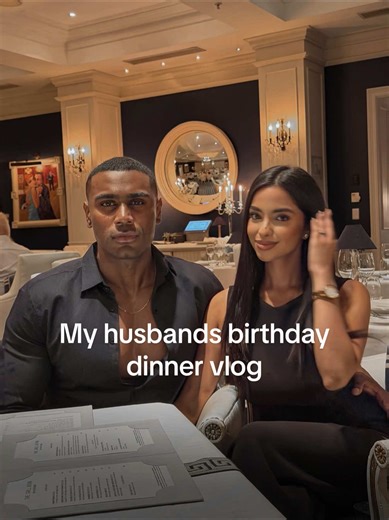 Celebrating My Husband's Birthday Dinner