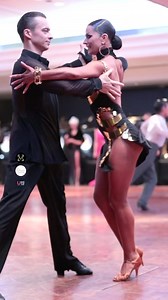 You can feel the passion flowing through this powerful chacha danced by #aidachampions Ilya Maletin and Anna Oblakova!! Video credit: UMove Dancesport Marius Mutin Competition: London Ball #dancesport #aidachampions #championschooseaida #ballroom | AIDA Dance USA