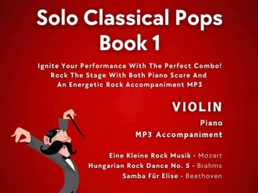 Solo Classical Pops Book 1 (Violin & Piano) | Teaching Resources