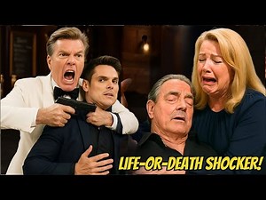 “DEADLY PAYBACK! Adam's life is in danger from Jack's counterattack, Victor's desperate plea!" | Y&R