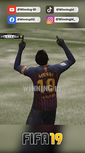 Lionel Messi FIFA 19 Free Kick #Messi #goat #fifa19 #ps4 #playstation #barcelona #argentina #BMW | Winning ID