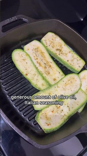 The BEST Side Dish for Summer! 🔥 Delicious Grilled zucchini
