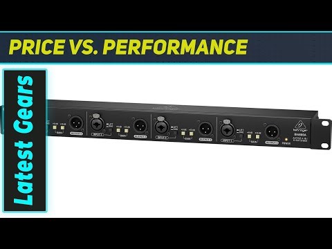 Behringer DI4800A: The Ultimate 4-Channel Active DI Box for Clean Audio