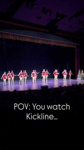 Douglasville School of Dance on Instagram: "You never know who is watching!🤩 Inspiring the next generation of Kickline, one kick at a time! #dancedsd #dance #reels"