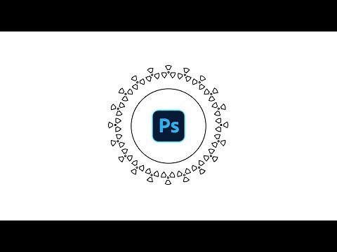 Photoshop - Repeat shapes along a path (Tutorial)