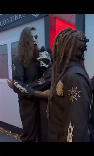 Slipknot backstage sweden rock festival #slipknot #metal#shorts #heavymetal