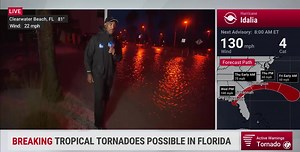 How will the tides affect #Idalia storm surge? Paul Goodloe is LIVE this morning in Clearwater Beach, Florida with updates: | The Weather Channel