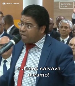 "Vote em quem você quiser você é livre pra isso mas não use o evangelho pra justificar o insjustificável" Esse discurso poderoso do pastor Nilson Gomes, fala de um tempo em que os pastores saiam na rua pra pregar que "Jesus salva bandido" e não pra espalhar falas como "bandido bom é bandido morto". Por que é que a igreja mudou? | Quebrando o Tabu