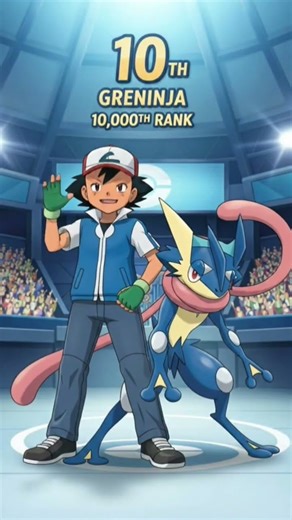 Pokemon fights greninja evolve
