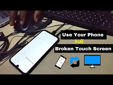 How To Use Smartphones With Broken Touch Screen. Broken Screen Pt.1