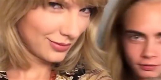 Cara Delevingne Shares an Unseen 2016 Video of Taylor Swift Off-Duty