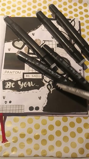 Black Journal ✨✨🖤😁 my transition Please rate it #art #drawing #journal #asthetic #handmade