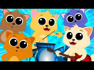 Five Little Kittens Nursery Rhymes | Kids Songs For Children By Kids Tv