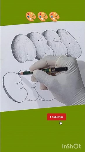 Shadow Bubble Letters: The EASY Way! #ShadowLetters