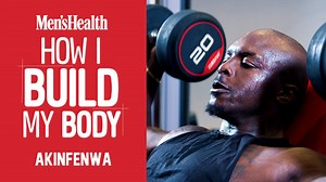 How England’s Strongest Footballer Adebayo Akinfenwa Builds His Body