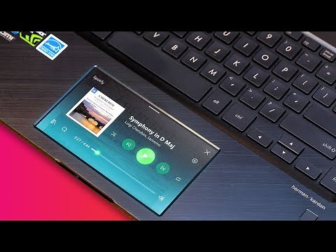 Asus’ new laptop has a touchscreen trackpad