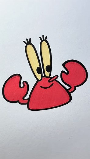 2K views · 22 reactions | 呂 Satisfying Mr. Krabs Drawing Time-Lapse | SpongeBob Art ​ ​#MrKrabs ​#SpongeBob ​#Drawing ​#ArtTimeLapse ​#Satisfying #usa #UnitedStates #unitedkingdom #uk #america | Nesher Colors Art | Facebook
