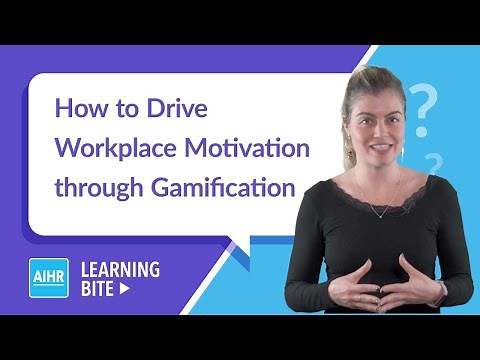 How to Drive Workplace Motivation through Gamification | AIHR Learning Bite