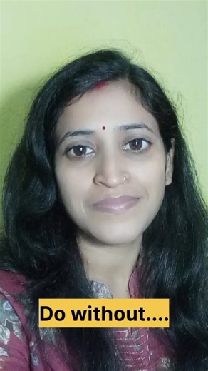 Use This Phrase"Do Without" in sentences🌹♥️ #speakenglish #englishconversation #shortsfeed 🌿