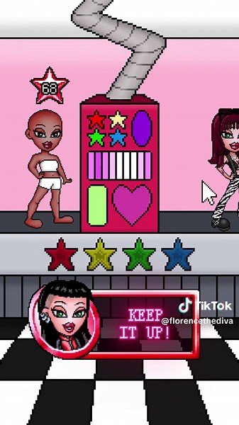 LEVEL 68 | Is it time for my serving shift at the c*nt factory? 💅💅 #y2k #pixel #diva