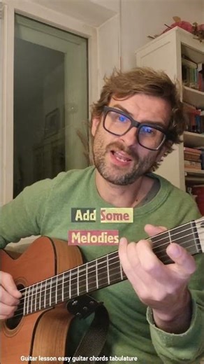 easy one finger guitar chords