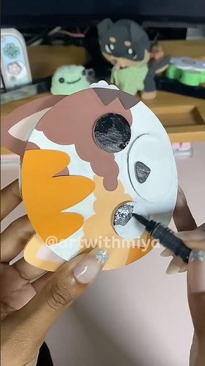 Customizing My Cat Doll Using Your Ideas! 🐾🎀 #OhuhuMarkers #Ohuhuacrylicmarkers #OhuhuPaintMarkers