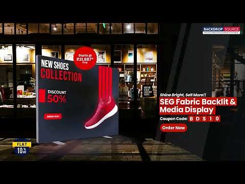 Transform Your Booth Instantly! Premium Displays for Exhibitions & Events ✨