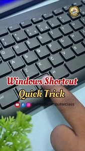 2.7K views · 25 reactions | Windows ️ Shortcuts & PC Tricks  | कंप्यूटर Keyboard Shortcut Keys | Taskbar Settings & Tips ⚙️ #reels #computer #viral #tech #instagood #shardacomputerclasses #windows #viral | Aniket Kumar | Facebook