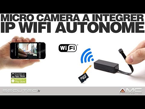 CAMERA ESPION SANS FIL WIFI A INTEGRER [SECUTEC.FR]