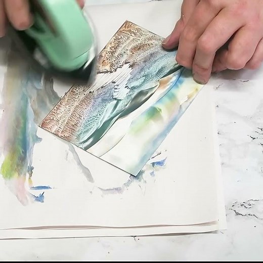 Encaustic Art - Speed art