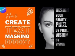 Canva Text Masking: The EASIEST Tutorial