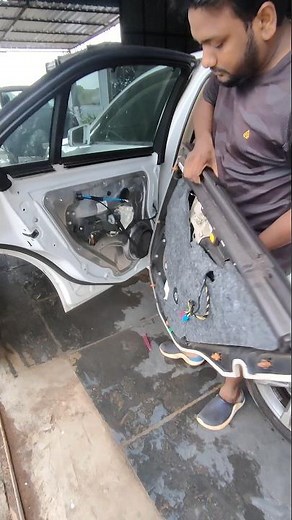 How To Replace Mercedes Door Speaker | Car Door Speaker keshe Replace Kare | #shorts #mercedes
