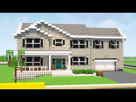 Minecraft Trial House Facade Walkthrough Tutorial