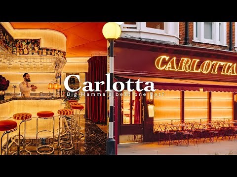 Big Mamma's newest restaurant! Carlotta, Marylebone