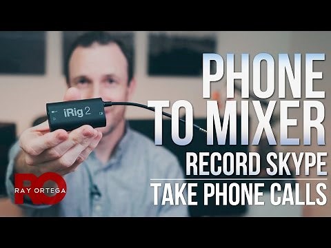 Best Way to Connect a Phone (iPhone, Android) to a Mixer.