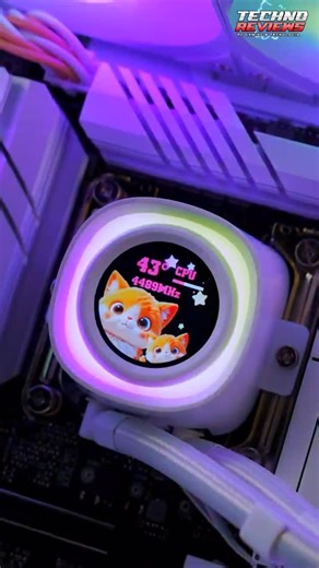 TechnoReviews Hardstore | Cpu Watercooling 360mm Id-cooling Fx360 Lcd Aio Argb Blanco | Instagram