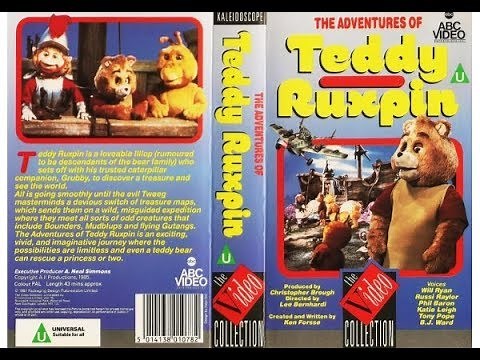 Original VHS Opening: The Adventures of Teddy Ruxpin (UK Retail Tape)
