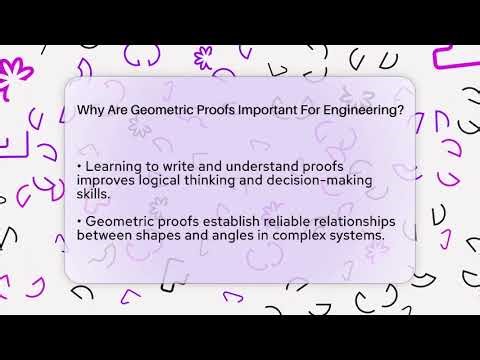 Why Are Geometric Proofs Important For Engineering? - All About Geometry