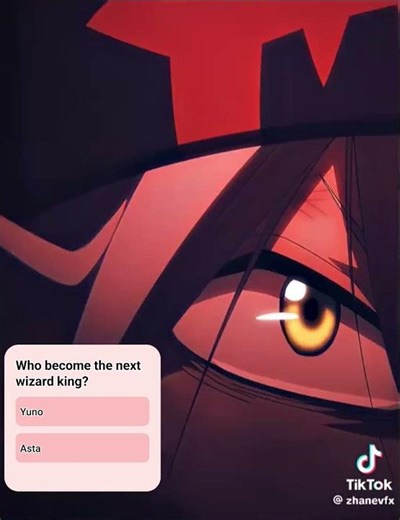 Who become the next wizard king#Yuno#Asta#Black cover#like