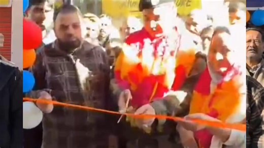 #LATTI Nabeel Ahmed Wani, Assistant Commandant, Border Security Force (BSF) and All India Rank-1 Topper, today inaugurated Life Care Medical Hall (shop) at Latti Tehsil, marking a significant moment for the region. The medical hall has been dedicated to the poor and needy people of the area, with the clear objective of ensuring easy, reliable, and affordable access to essential medicines for the local population. The initiative reflects a commitment to public welfare and social responsibility, p