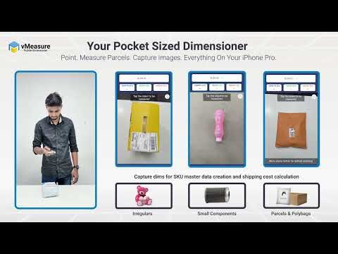 vMeasure Mobile Dimensioner (For Parcels)
