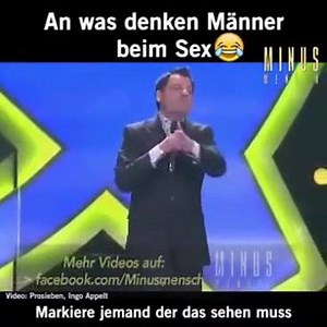 An was denken Männer beim Sex?! - Ingo Appelt! ;-) | Wir lieben Bier