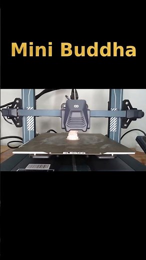 3D Printing a Mini Buddha — Timelapse #3dprinting #3dprint #3dprinted