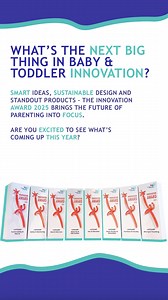 The Kind Jugend Innovation Award 2025 is calling. Every year, it shines a spotlight on the ideas shaping tomorrow’s baby and toddler world. From game-changing designs to smart everyday helpers – this is where innovation gets seen. ✨ Global stage 👀 High visibility 🎯 Industry recognition Are you ready to stand out? #kindundjugend #innovationaward #babyproducts #designforkids #productinnovation #tradeshow2025 | Kind Jugend