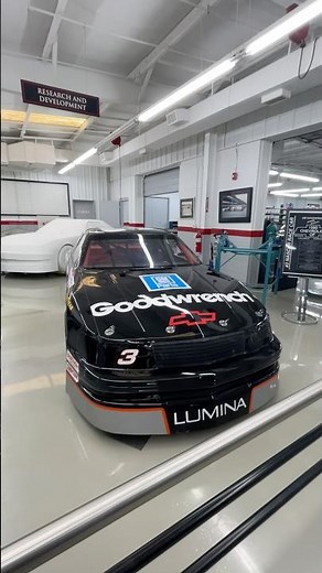 Dale Earnhardt Sr. No. 3 1990 Chevrolet Lumina on Display at RCR NASCAR Winston Cup Series