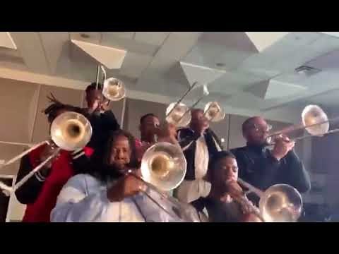 Benedict College Trombones Funk Phi Slide “Black & Blues”